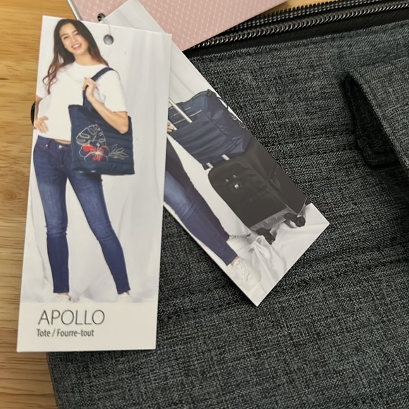 Lug Apollo Tote Bag, Heather Grey NWT - Picture 7 of 11